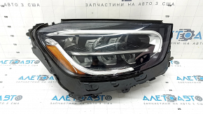 Фара передняя правая в сборе Mercedes GLC 20-22 LED с уплотнителем