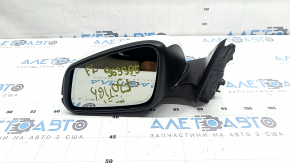 Зеркало боковое левое в сборе BMW 3 F30 4d 13-18 usa 5 пинов, крепление мат, поворотник, автозатемнение, белое, сколы, царапина на стекле, царапина на поворотнике