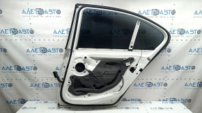 Дверь в сборе задняя правая BMW 3 F30 12-18 белый 300, царапины на верхнем молдинге