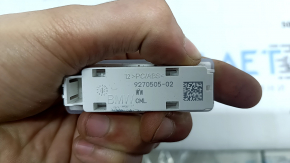 Плафон освещения обшивки двери карточки передней левой BMW 3 F30 12-18 нижний, белый