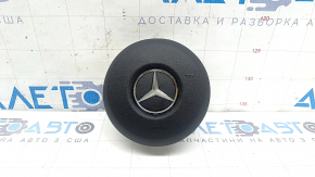Подушка безопасности airbag в руль водительская Mercedes GLC 20-22 черная, AMG pkg