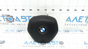 Подушка безопасности airbag в руль водительская BMW 3 F30 12-18 Sport черная