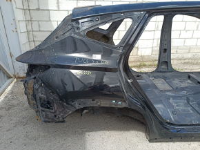 Чверть крило задня права Hyundai Tucson 22-26 USA на кузові, чорна, тички, обгоріла
