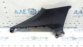 Накладка задней стойки верхняя левая Toyota Prius 50 16-20 черная, царапина