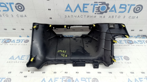Консоль центральная передняя Toyota Prius 50 16-22 черная