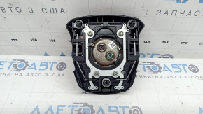 Подушка безопасности airbag в руль водительская Toyota Prius 50 16-22 черная, царапины