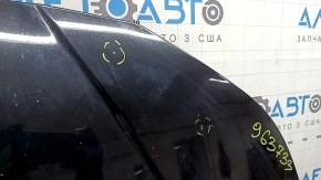 Капот голый Toyota Prius 50 16-22 алюминий, черный 218, тычки