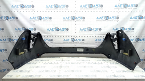 Бампер задний голый Toyota Prius 50 16-18 под парктроники, церный, царапины