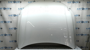 Капот голый Volvo XC90 16-25 алюминий, тип 1, белый 707, вмятина, тычки