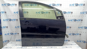 Двері в зборі передня права Toyota Prius 50 16-18 чорний 218, подряпини, вм'ятинка