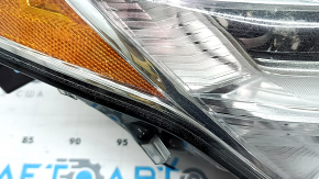 Фара передняя правая в сборе Volvo XC90 16-17 LED, под полировку, паутинка