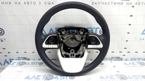 Кермо голе Toyota Prius 50 16-22 гума чорна, з кнопками, подряпини
