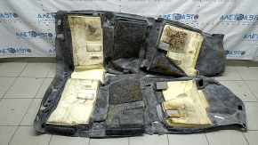 Покрытие пола Hyundai Tucson 22-26 черное, под чистку