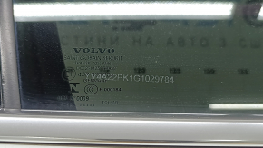Дверь в сборе передняя правая Volvo XC90 16-26 keyless, белый 707, под камеру, тычка, маркировка на стекле