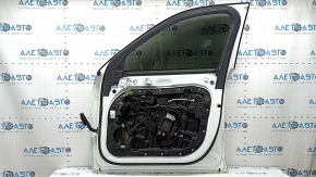 Дверь в сборе передняя правая Volvo XC90 16-26 keyless, белый 707, под камеру, тычка, маркировка на стекле