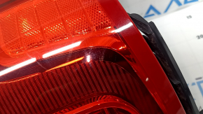 Фонарь внешний крыло правый Volvo XC90 16-26 LED, светлый, трещины в стекле, потерт