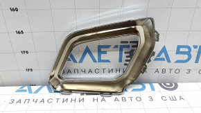 Накладка губы переднего бампера правая Honda CRV 23-26 HEV хром