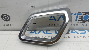Накладка губы переднего бампера левая Honda CRV 23-26 HEV хром