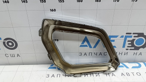 Накладка губы переднего бампера левая Honda CRV 23-26 HEV хром