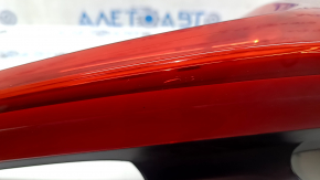 Фонарь внешний крыло правый Volvo XC90 16-26 LED, светлый, трещины в стекле, потерт