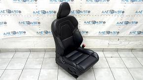 Пасажирське сидіння Volvo XC90 16-17 з airbag, електричне, підігрів, шкіра чорна Наппа, R-Design, прим'ято, подряпина
