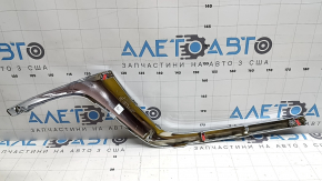 Молдинг решетки радиатора левый Mazda CX-90 24-26 хром