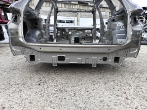 Задняя панель Mercedes GLC 16-22 3 части, на кузове, серебро