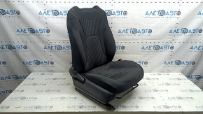 Пассажирское сидение Toyota Prius 50 16-18 без airbag, механич, ткань черная, под химчистку