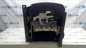 Пассажирское сидение Toyota Prius 50 16-18 без airbag, механич, ткань черная, под химчистку