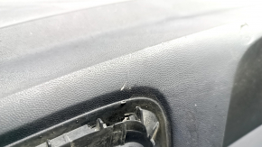 Бампер задний голый нижняя часть VW Tiguan 18-21 структура, под хром молдинги, царапины