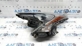 Фара передняя левая Toyota Prius 50 16-18 LED под полировку, царапины, сломано крепление