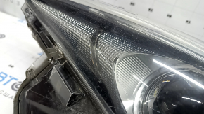 Фара передняя левая Toyota Prius 50 16-18 LED под полировку, царапины, сломано крепление