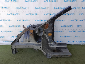 Четверть передняя правая Honda CRV 23-26 HEV отпилена, черная, тычка