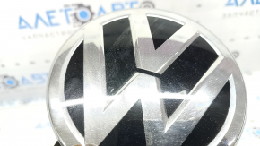 Эмблема решетки радиатора grill VW Tiguan 18-21 под радар, под полировку