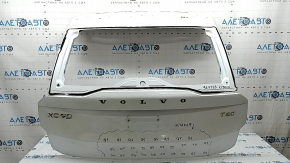 Дверь багажника голая Volvo XC90 16-22 белый 707, после ремонта
