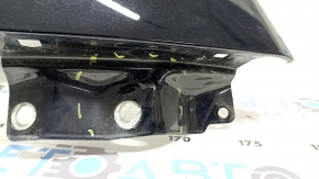 Крыло переднее правое Chevrolet Volt 16-19 черный GB8, вмятинки, тычки, примято крепление, коррозия, крашенное