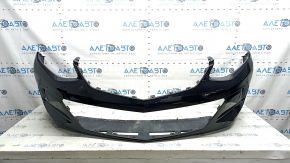 Бампер передній голий Chevrolet Volt 16-19 чорний, надламане кріплення, подряпини