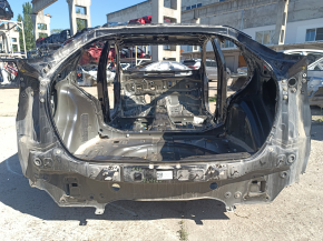 Задняя панель Toyota Prius 50 16-18 на кузове, черная