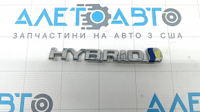 Эмблема крыла Hybrid передняя левая Toyota Prius V 12-17 изогнута