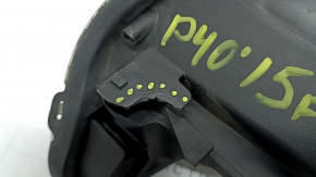 Фара передняя левая Toyota Prius V 15-17 голая, галоген, под полировку, сломано крепление