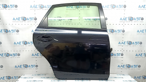 Двері в зборі задня права Toyota Prius V 12-17 чорний 218, вм'ятини, тички