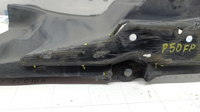 Защита двигателя боковая правая Toyota Prius 50 16-18 затерта, надрывы, примята