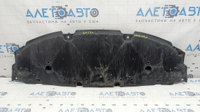 Захист переднього бампера Toyota Prius 50 16-18 затерто, надриви, прим'ята