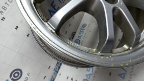 Диск колесный R15x6.5J ET40 Toyota Prius 50 16-22 легкая бордюрка