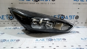Фара передняя правая Ford Focus mk3 15-18 рест галоген темная