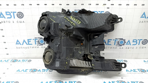 Фара передняя левая Ford F-150 18-20 голая, галоген, сломан корпус, царапины