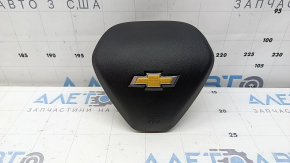 Подушка безопасности airbag в руль водительская Chevrolet Volt 16- черная