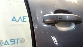 Дверь в сборе передняя правая Audi Q5 8R 09-17 keyless, графит LX7R, скол, вмятины