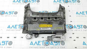 Подушка безопасности airbag коленная водительская левая Toyota Prius V 12-17 серая, царапины