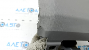 Подушка безопасности airbag коленная водительская левая Toyota Prius V 12-17 серая, царапины
